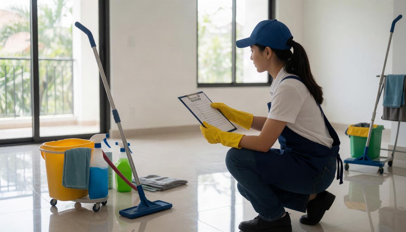 Turnover cleaning support